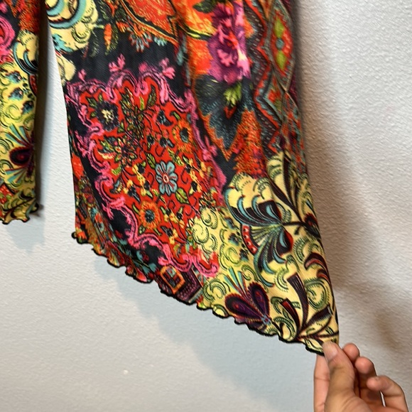 Laura Hlavac Mesh Palazzo Pant NWT Size Small - Picture 7 of 7